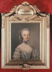 Archduchess Maria Elisabeth (1743-1808), Daughter of Francis I and Maria Theresa of Austria, 1762